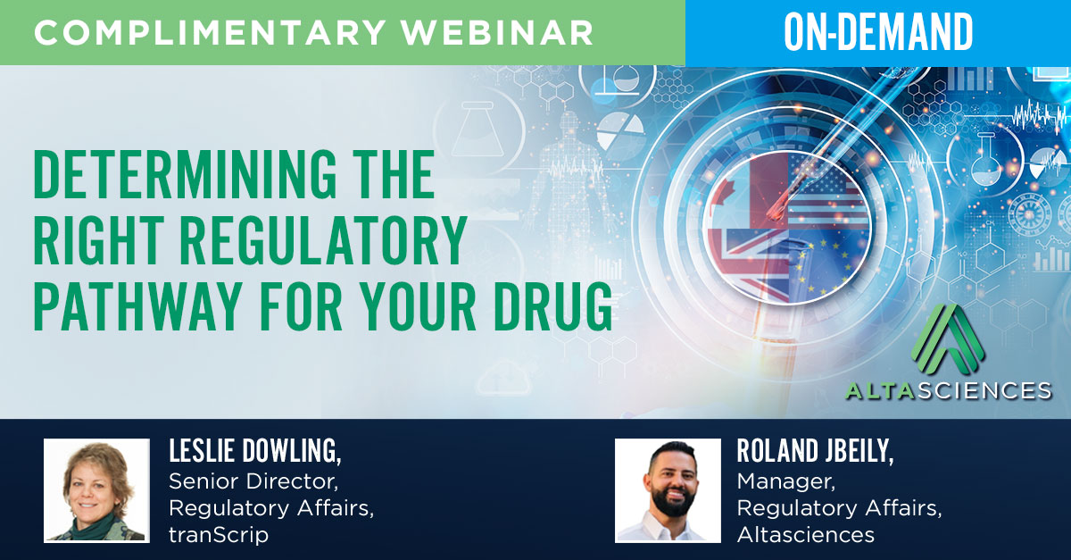 Determining the right regulatory pathway for your drug