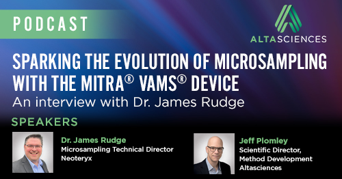 Microsampling with the Mitra Vams device