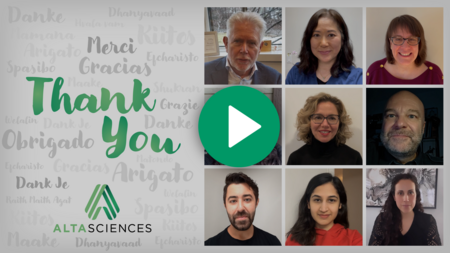 Thank you from Altasciences